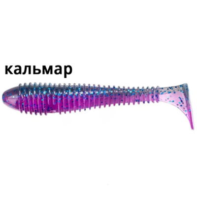 Силиконовая приманка Crazy Fish Vibro Fat 3.2" 73-80-97d-6 кальмар цв. 97D