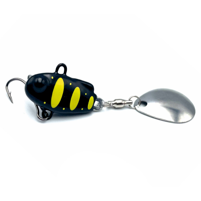 Тейл-спиннер НАШ ТС-1 7г. цв. #06 Черный-Желтый