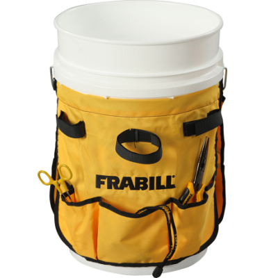 Фартук на ведро Frabill Pail Pak для инструмента и принадлежностей, желтая (#1655)
