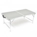 Стол Woodland Pro Table, складной, 120 x 60 x 70 см (алюминий)