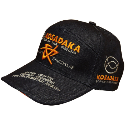 Бейсболка Kosadaka Smart Tackle джинсовая черная