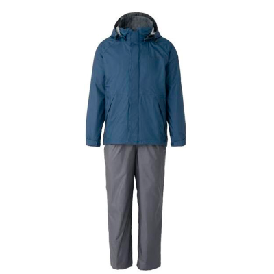 Костюм дождевой мужской Shimano RA-027Q D.BU 2XL, цвет - темно-синий, р. 54