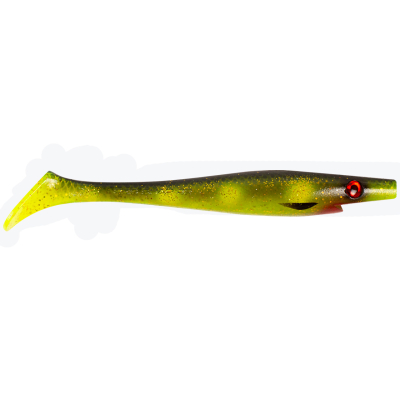 Силиконовая приманка XXL Strike Pro Giant Pig Shad 26см 130гр цв. 132 Hot Spotted Bullhead (9927153)