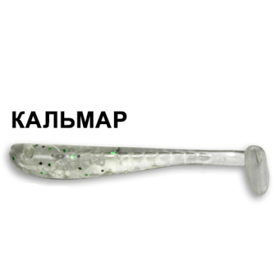 Силиконовая приманка Crazy Fish Nano Minnow 6-4-7-6 кальмар цв. ghost (призрак)