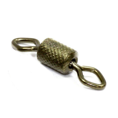 Вертлюги Metsui Rolling Swivel X-Pattern Diamond Eye цвет black, размер № 9, в уп. 12 шт.