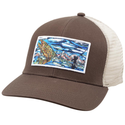 Кепка Simms Artist Foam Trucker, Brown