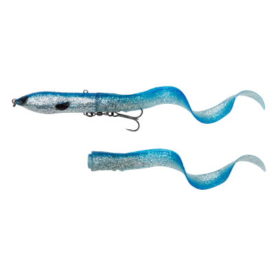 Приманка Savage Gear 3D Hard Eel 2+1 17cm 50g SS цв. Blue Silver (74132)