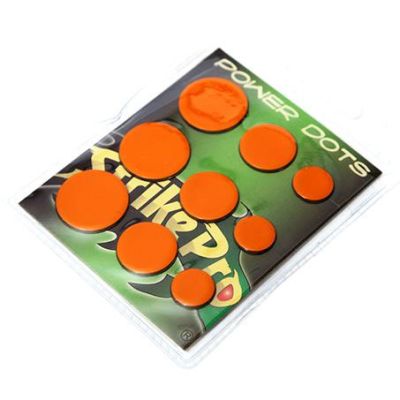 Power Dots STRIKE PRO Свинцовые наклейки для воблеров и джерков красные (размер XL 1-2-3гр.) 9шт. RED
