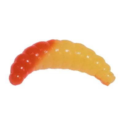 Силиконовая приманка River Lynx Drakkar цв. # 200 orange+corn оранжевый+кукуруза