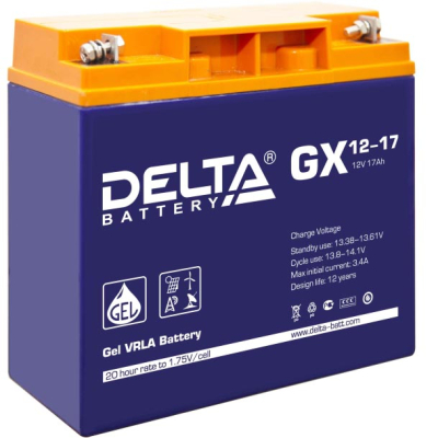 Аккумулятор Delta GX 12-17