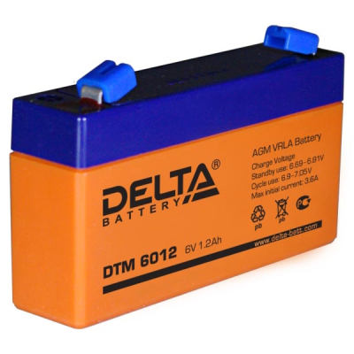 Аккумулятор Delta DTM 6012