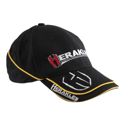Бейсболка черная Herakles Cappello (CLC38)