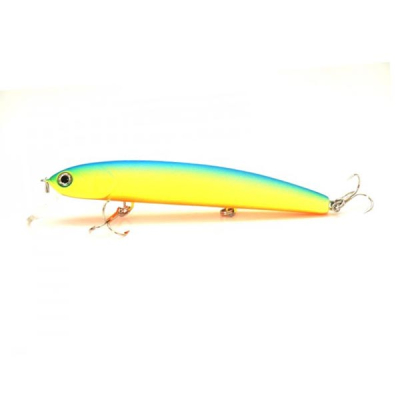 Воблер HMKL K-1 Minnow 85SP цв. Blue Back Chartreuse