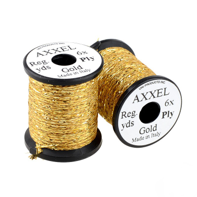 Нить UNI AXXEL Flash 6 stands Gold
