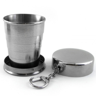 Стакан походный складной средний "Следопыт", 150 мл.