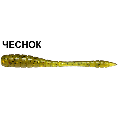 Силиконовая приманка Crazy Fish Tipsy 9-5-1-5 чеснок цв. olive (оливка)