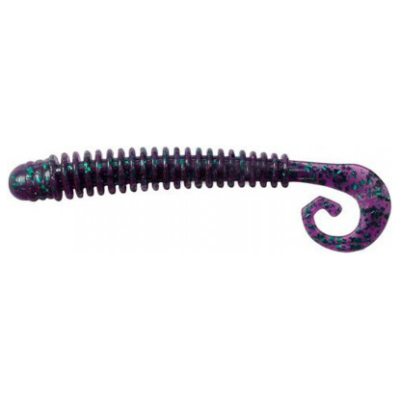 Силиконовая приманка Reins G Tail Saturn 3.5" цв. 012 Junebug