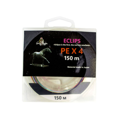 Плетеный шнур Garry Angler Eclips 150m Multicolour 1.0/0.16mm