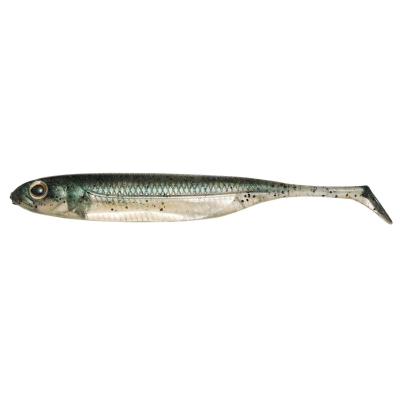 Силиконовая приманка Fish Arrow Flash J Shad 4" цв. 03 (Neon Green/Silver)