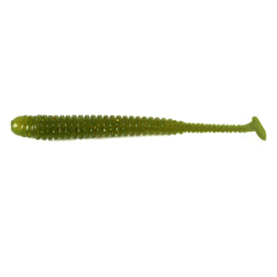 Силиконовая приманка Reins Aji Adder Shad 3" цв. 035 Green Sparkling