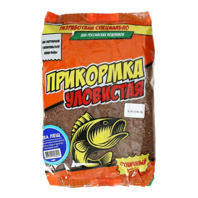 Прикормка Allvega "УЛОВИСТАЯ" 0,8кг РЕКА ЛЕЩ (КАРАМЕЛЬ)