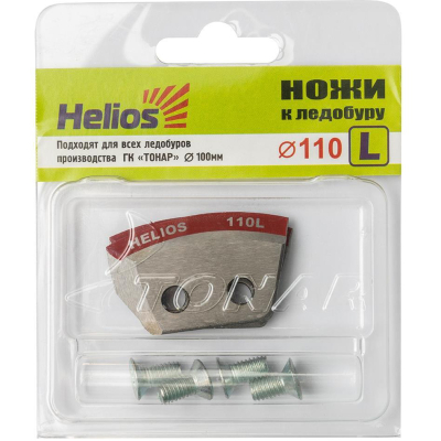 Ножи для ледобура Тонар Helios 110(L) (полукруглые) левое вращение NLH-110L.SL