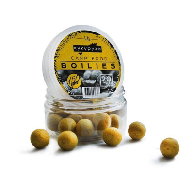 Бойлы насадочные Ultrabaits (Кукуруза) 20мм, банка 150 гр