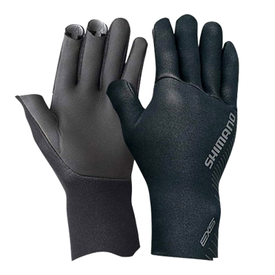 Перчатки Shimano GL-061S (Размер JP L) Цвет Чёрный