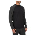 Термофутболка Simms Lightweight Baselayer Top, Black, XL