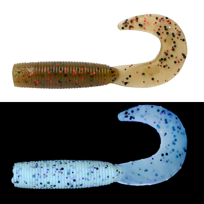 Силиконовая приманка Daiwa Bait Junkie 2.5" Grub цв. MUD BLOOD UV