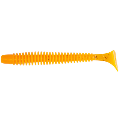 Силиконовая приманка Pike Hunter Ribbed Worm 4.6" 11.7 см. #005 Firefox (UV) (4 шт)
