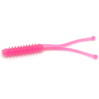Силиконовая приманка Boroda Baits Plankton цв. Ярко-розовый (Acid Pink)