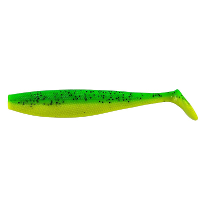 Силиконовая приманка Helios Trofey 5.5"/14см Green Lime 4шт. (HS-25-010)