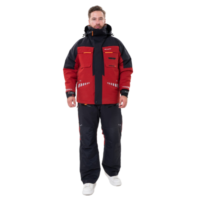 Костюм рыболовный зимний Graff 220-O-B-4 (красный, до -50) р-р 3XL\176-182