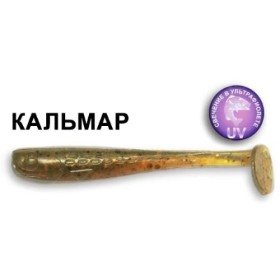 Силиконовая приманка Crazy Fish Nano Minnow 6-4-14-6 кальмар цв. UV Motor Oil (УФ моторное масло)