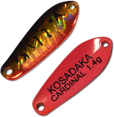 Блесна Kosadaka Trout Police Cardinal 1.4g 25mm цвет AD05