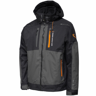 Куртка Savage Gear WP Performance Jacket Black Ink Grey черно-серая, мембрана, р.XL, арт.57295