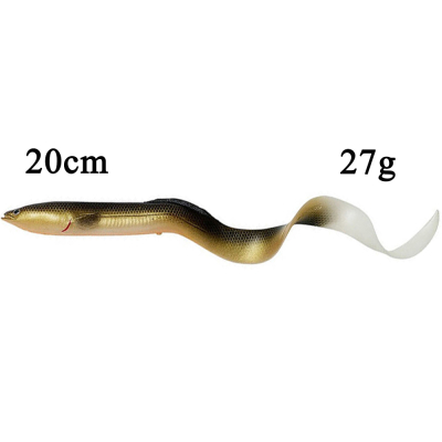 Приманка Savage Gear Real Eel LB 20cm 27g 1шт Dirty Eel 63778-001