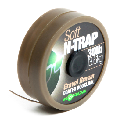 Поводковый материал Korda N-Trap Soft Gravel 20lb 20м