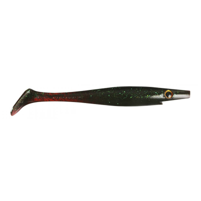 Силиконовая приманка Strike Pro Pig Shad Nano 150мм 21гр (SP-172D) цвет: Bloody Duke