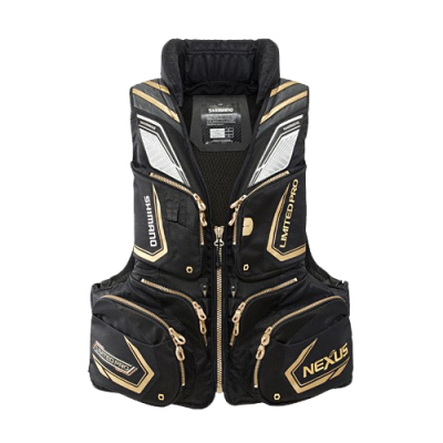 Жилет спасательно-разгрузочный Shimano Nexus VF-111N F.Vest LTD.BK 2XL
