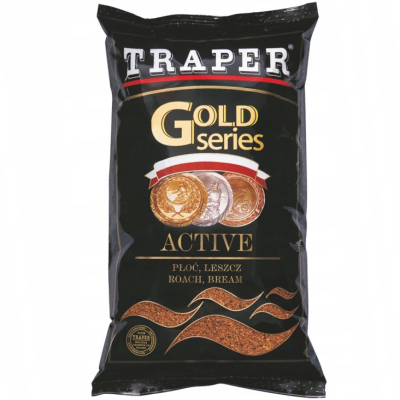Прикормка Traper Zanęta gold series Active (Актив) 1 kg