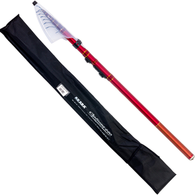 Удилище телескопическое с кольцами Akara Optima Compact TX30 (10-30) 4,4 м