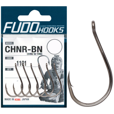 Крючок Fudo CHNR-BN 1101 № 4/0 (4 шт./уп.)