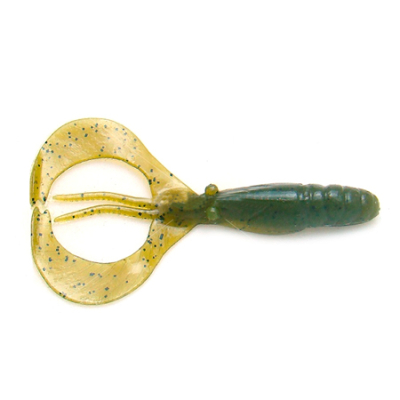 Силиконовая приманка Bait Breath SL-Remix 3.5" цв. Green Pumpkin/Seed #120 