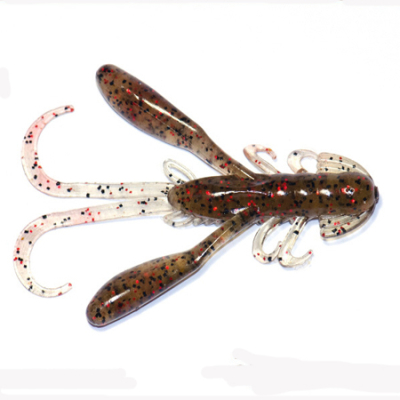 Силиконовая приманка Bait Breath Rush Craw U30 4" цв. GP/R/B #142