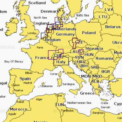 Карта Navionics Italy Lakes&River Po 5G539S2