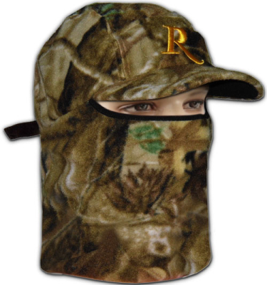Шапка (флисовая маска с козырьком) Remington (лес) RM1507-950, р. L