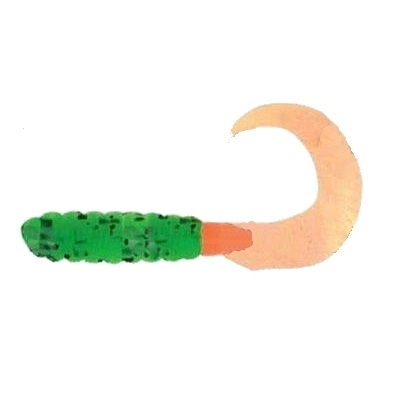 Силиконовая приманка YUM Walleye Grub 4" цв. 17