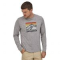 Футболка Patagonia M's L/S Cap Cool Daily Graphic Shirt LRFG, S